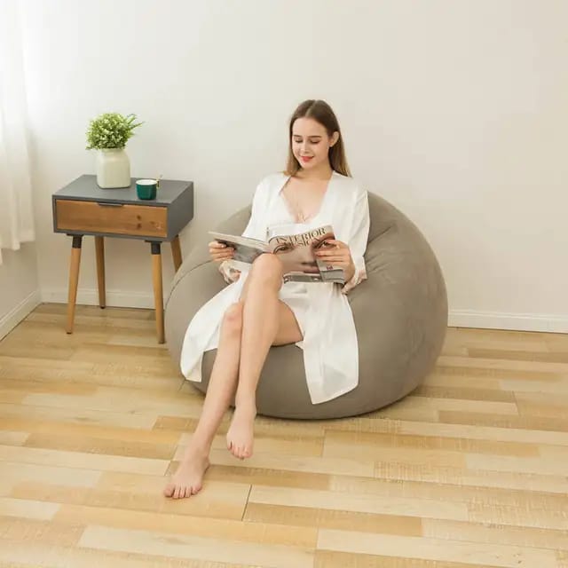Large Lazy Inflatable Sofa Seat with Free Manual Pump