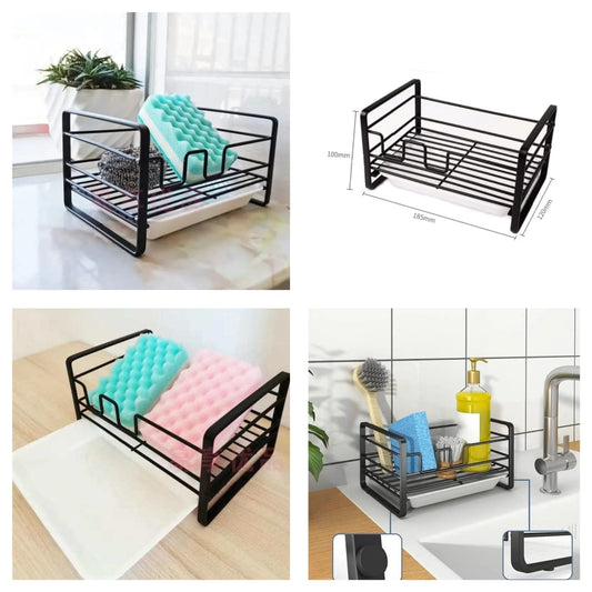 Sink Caddy with Water Draining Tray