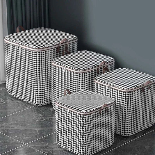 3pcs Set Non-Woven Zipper Storage Quilt Bag