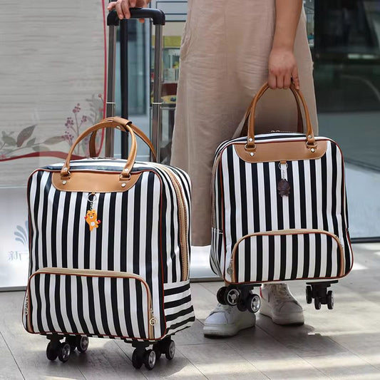 Trolley Travel Bag with 4 Universal Wheels