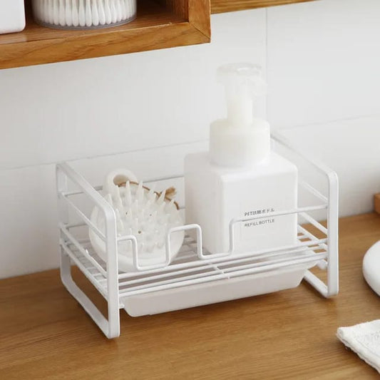 Sink Caddy with Water Draining Tray