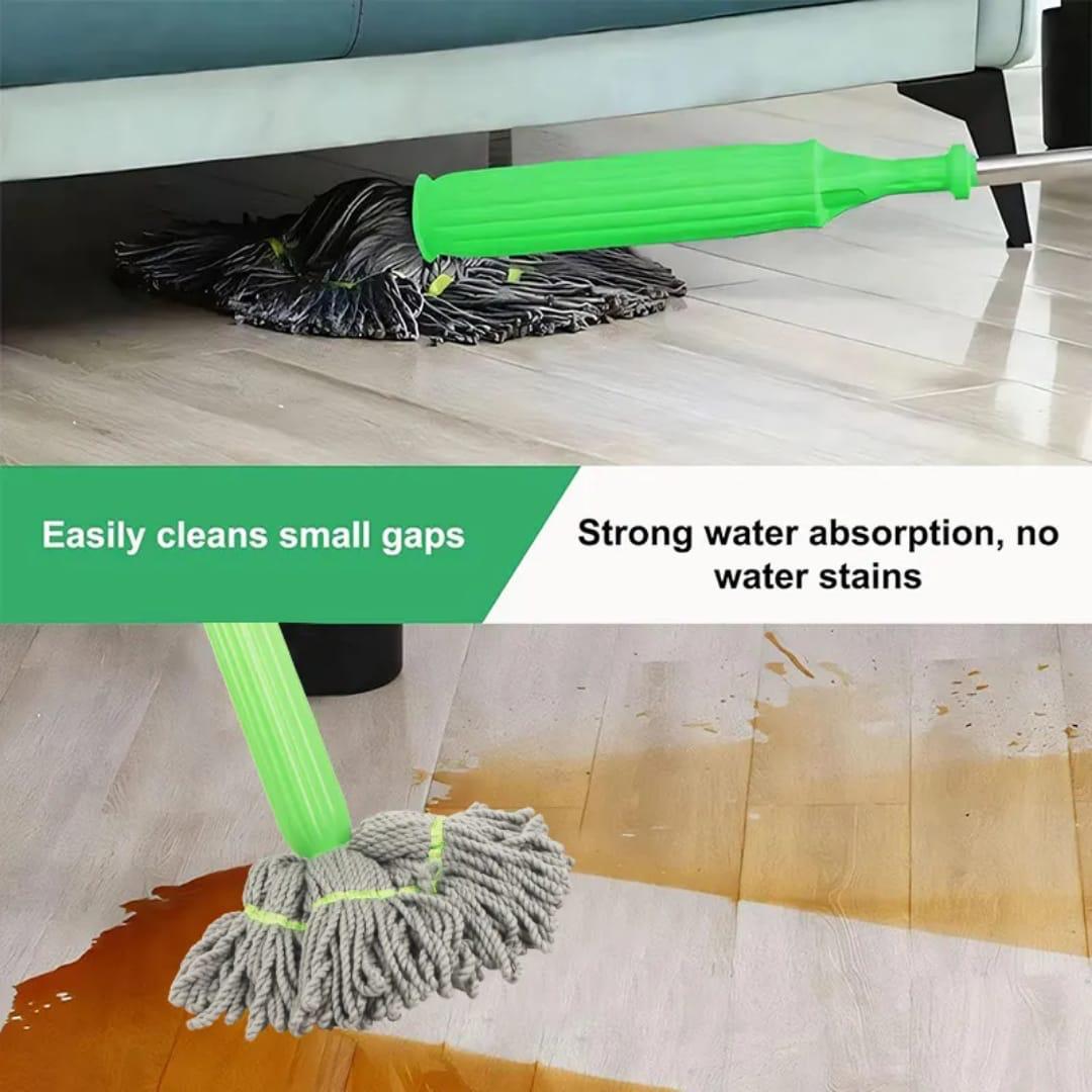 360 Rotating Self Wringing Bamboo Twist Mop