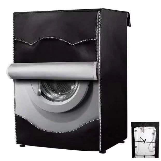Front load washing machine cover