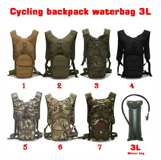 2 in 1 Hydration Backpack PLUS 3 Litres Insulated Water Bag