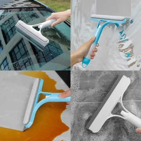 3-in-1 Car Glass Double Sided Wiper Spray/Window Squeegee