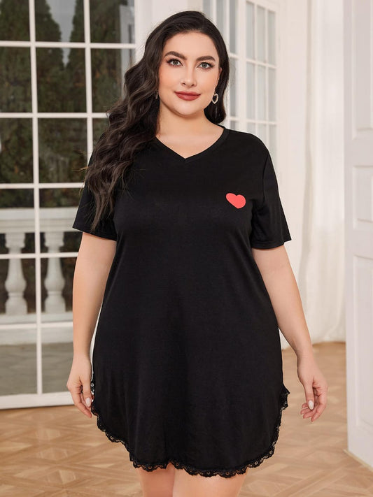 Plus Size Womens' Nightgown