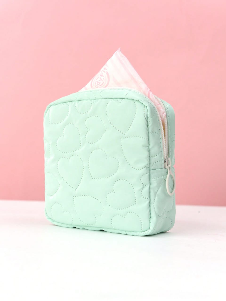 Candy Color Square Glossy Bag/Pouch