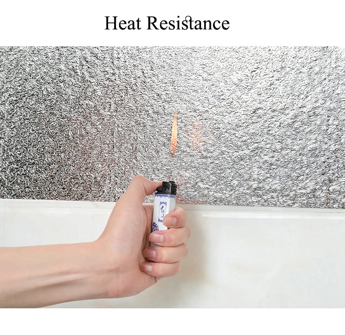 Silver shelf iners