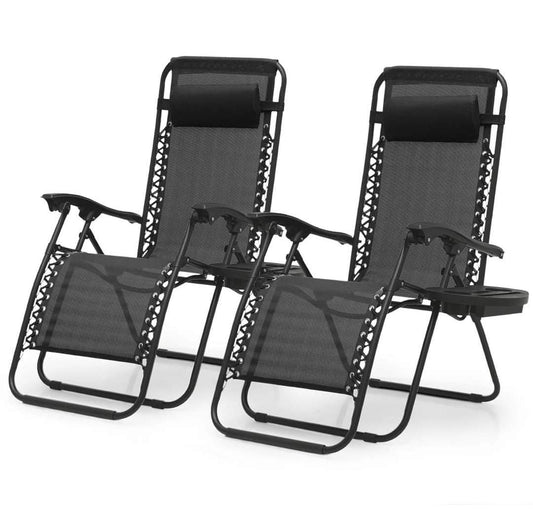 Zero Gravity Chair with Side Table