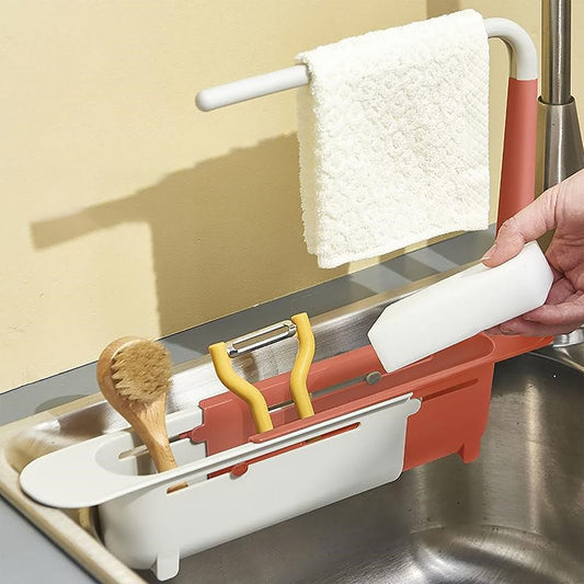 Telescopic Shelf Kitchen Sinks Organizer