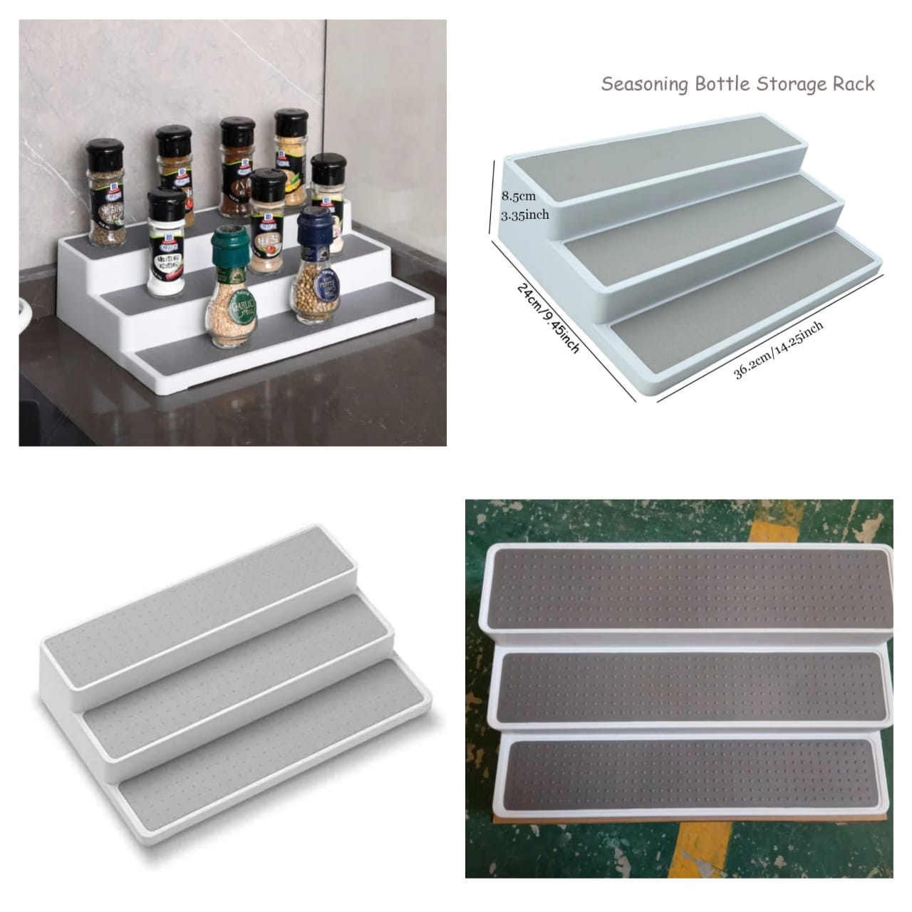 3 Tier Non-Slip Multi purpose Spice Rack