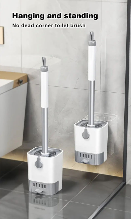 Wall Mounted Long Handle Toilet Cleaning Brush