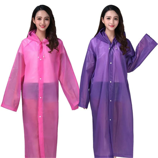 Hooded Rain Coat