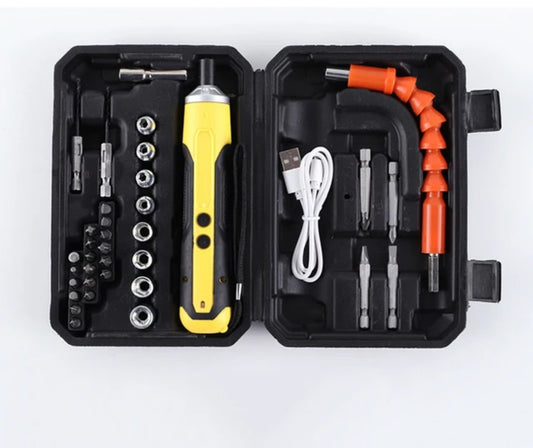 36pcs Cordless Electric Screw Driver Set
