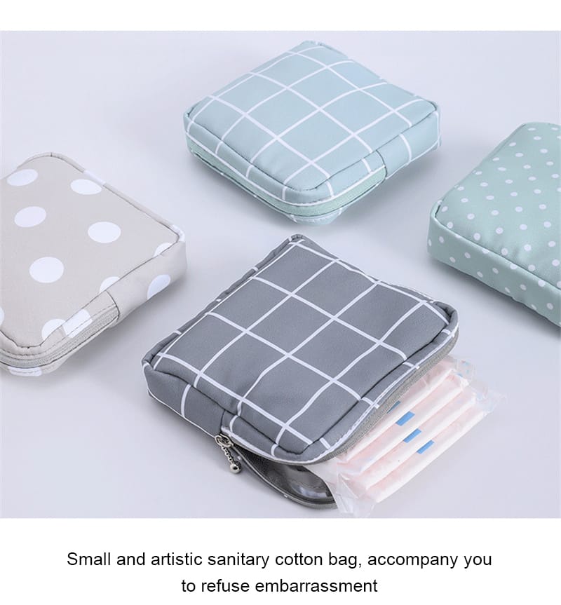 Cute Large Capacity Sanitary Napkin Storage Bags