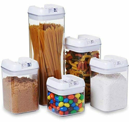 5pcs set airtight food storage containers