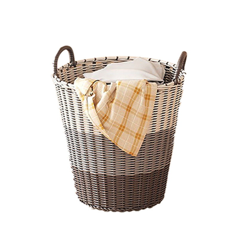 Rattan laundry/multipurpose basket