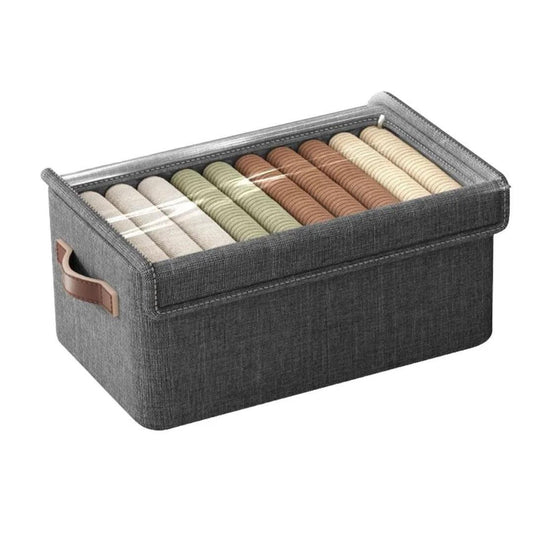 Foldable Hard Fabric Closet Organizer with cover