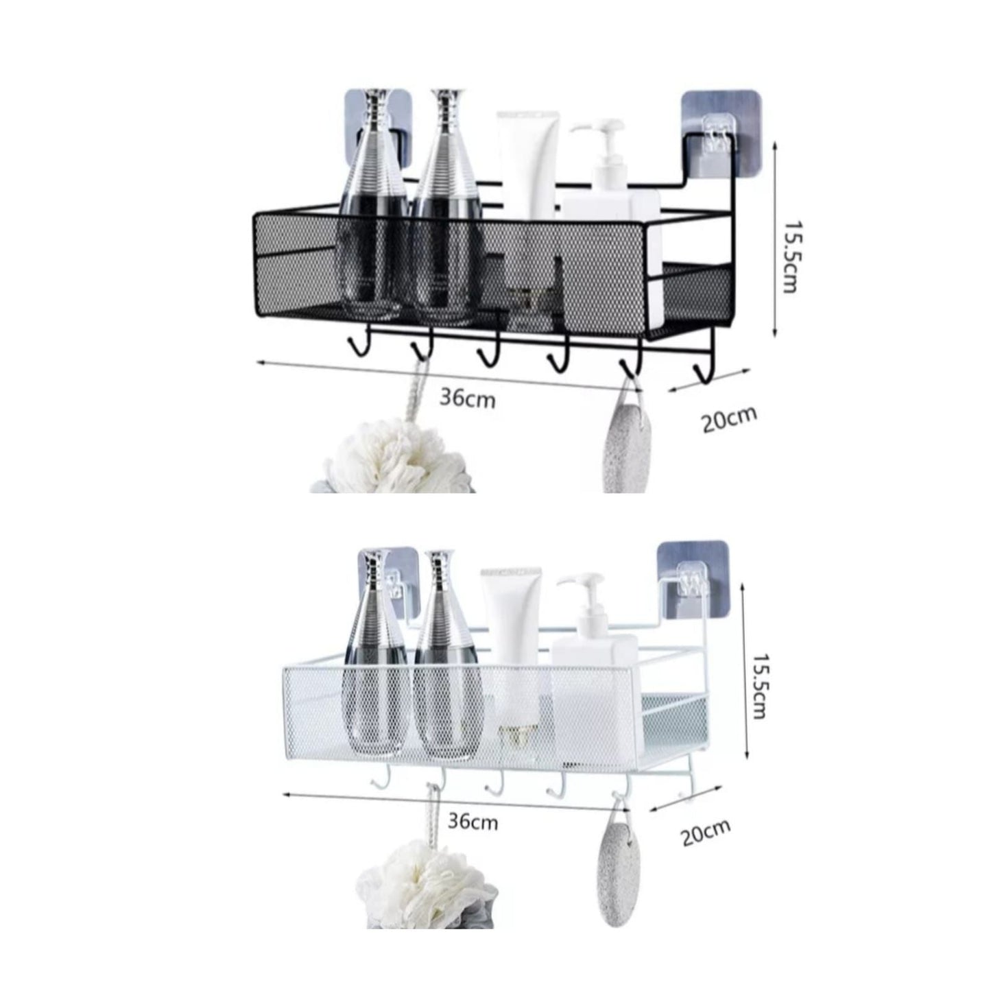 Mesh Bathroom Rack