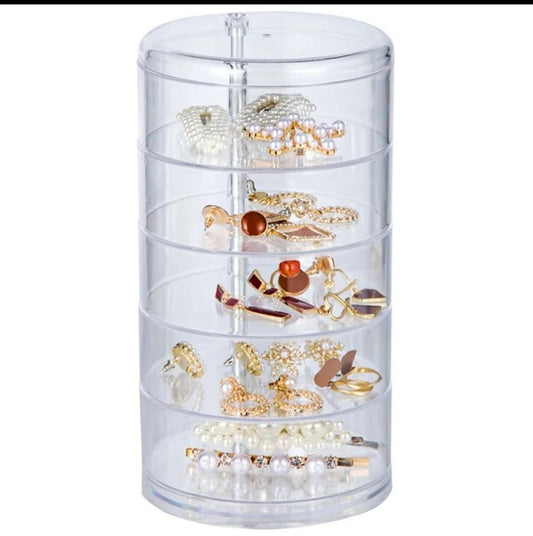 Acrylic Rotating Jewellery Holder