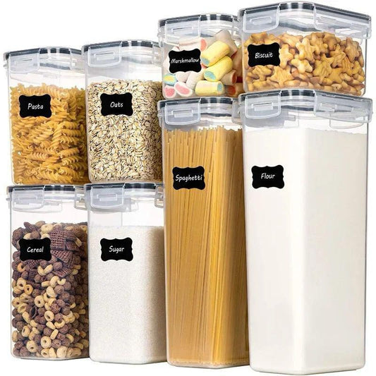8pcs Set Food/Pantry Storage Containers