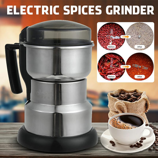 250W Stainless Electric Coffee/Grain Grinder
