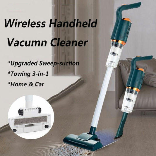 120W Wireless Rechargeable Car/ Home Vacuum Cleaner