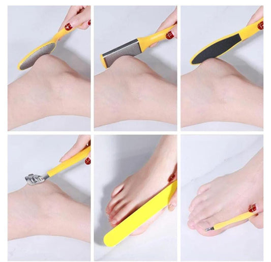 9pcs Set Professional Pedicure Foot Care Tools