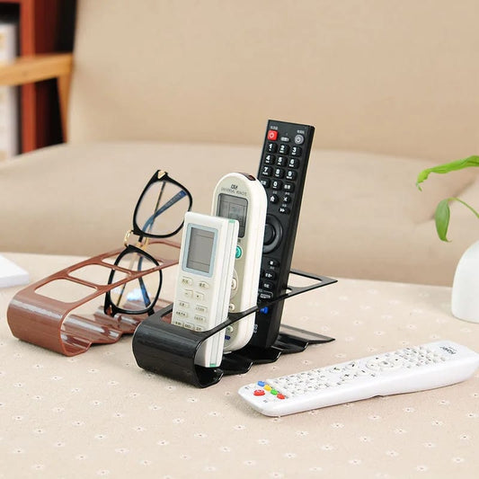4 Slots Plastic Remote Control Holder/Organizer