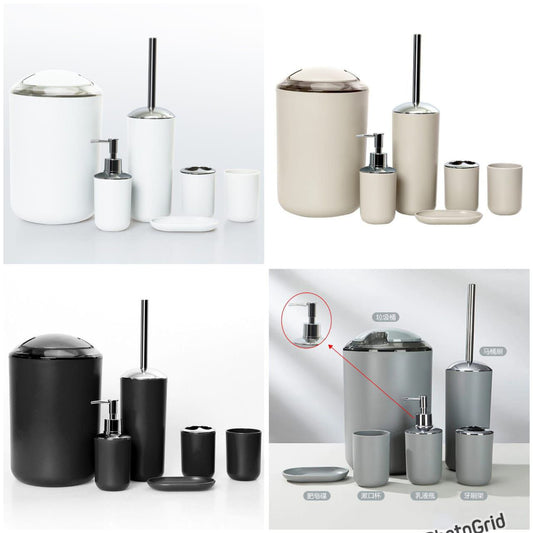 6pcs Bathroom Accessories Set