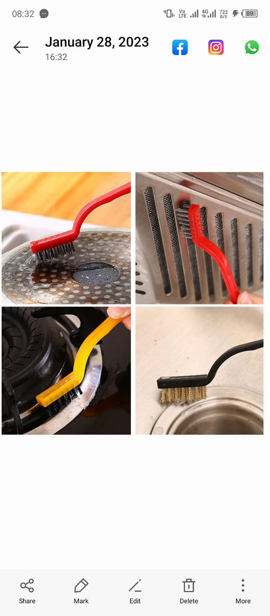 3Pcs Set  Cleaning Brushes