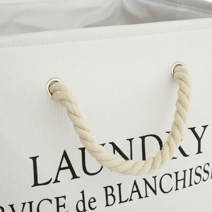 Canvas Laundry multi-purpose basket with handle