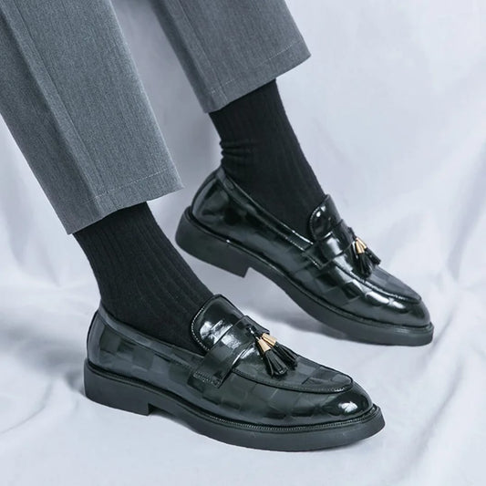 Tassel slip-on loafers