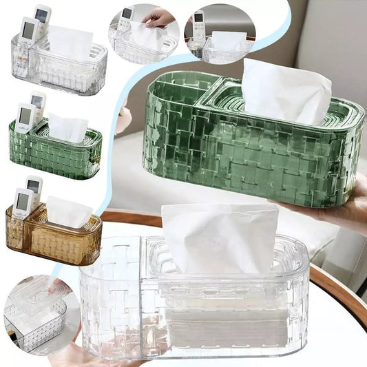 Automatic drop tissue storage box