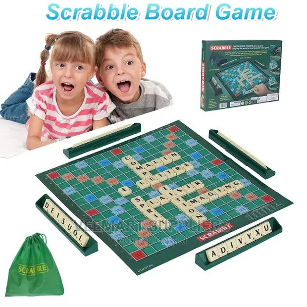 Scrabble board game