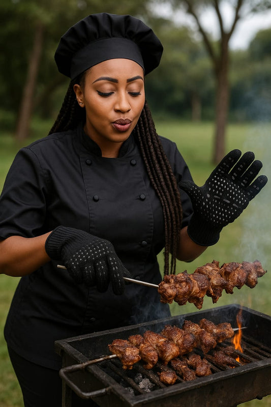 Barbecue Heat Resistant Gloves