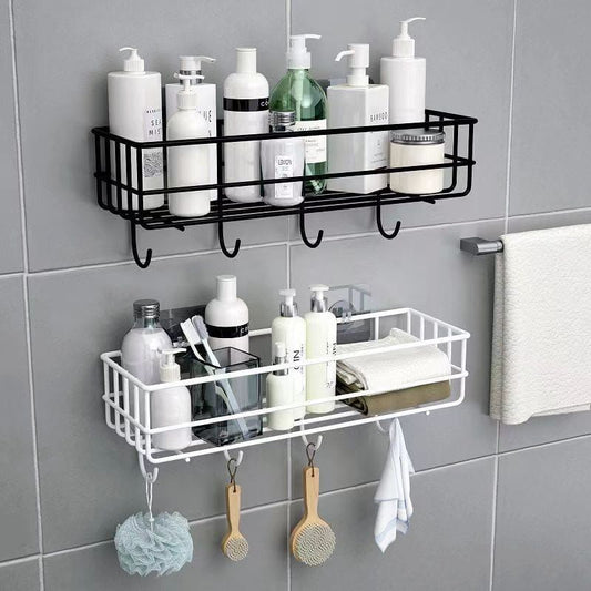 Punch free Bathroom Shelf