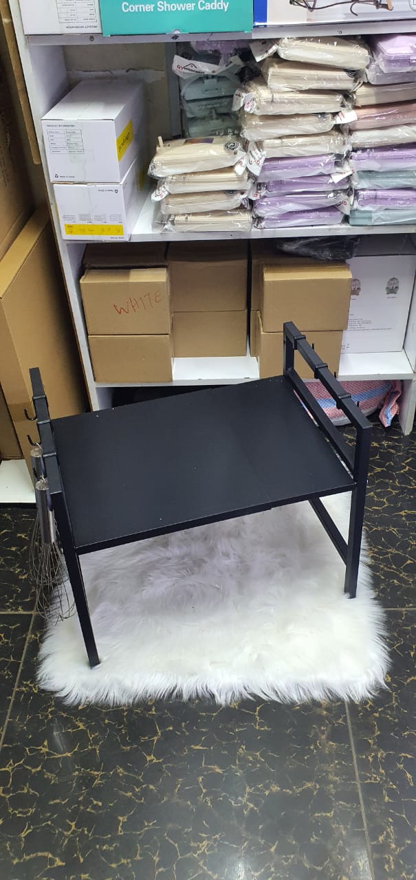 Single Layer Heavy-duty Adjustable Microwave Stand