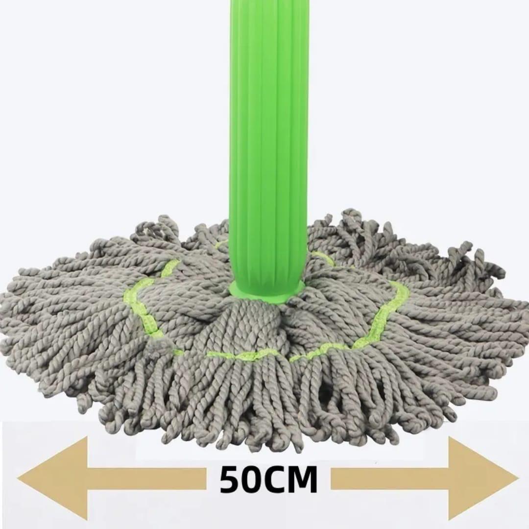 360 Rotating Self Wringing Bamboo Twist Mop