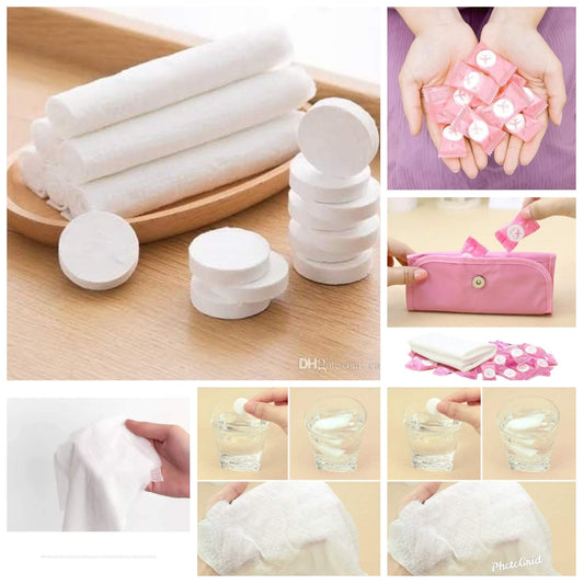 20pcs Set Magic Compact Towels