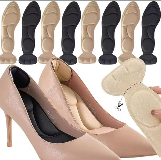 2pcs Set 2 in 1 Heel Pads