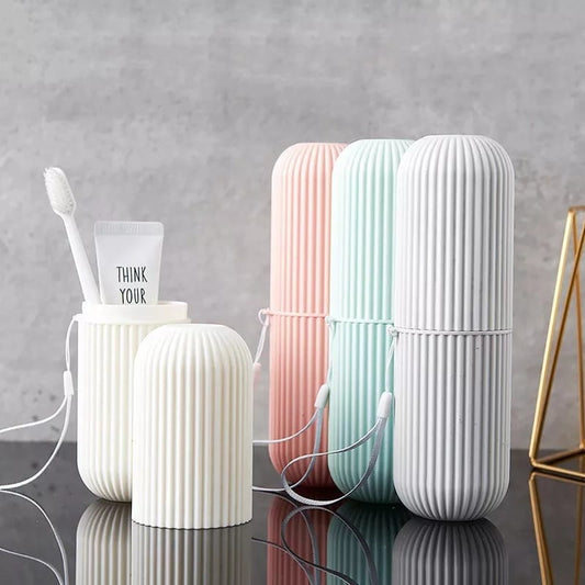 Toothbrush/Toothpaste Holder