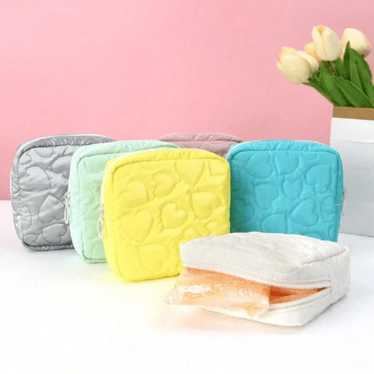 Candy Color Square Glossy Bag/Pouch