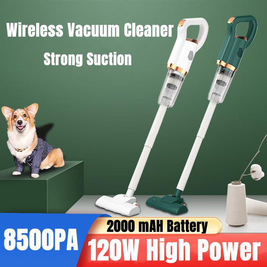 120W Wireless Rechargeable Car/ Home Vacuum Cleaner