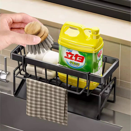 Sink Caddy with Water Draining Tray