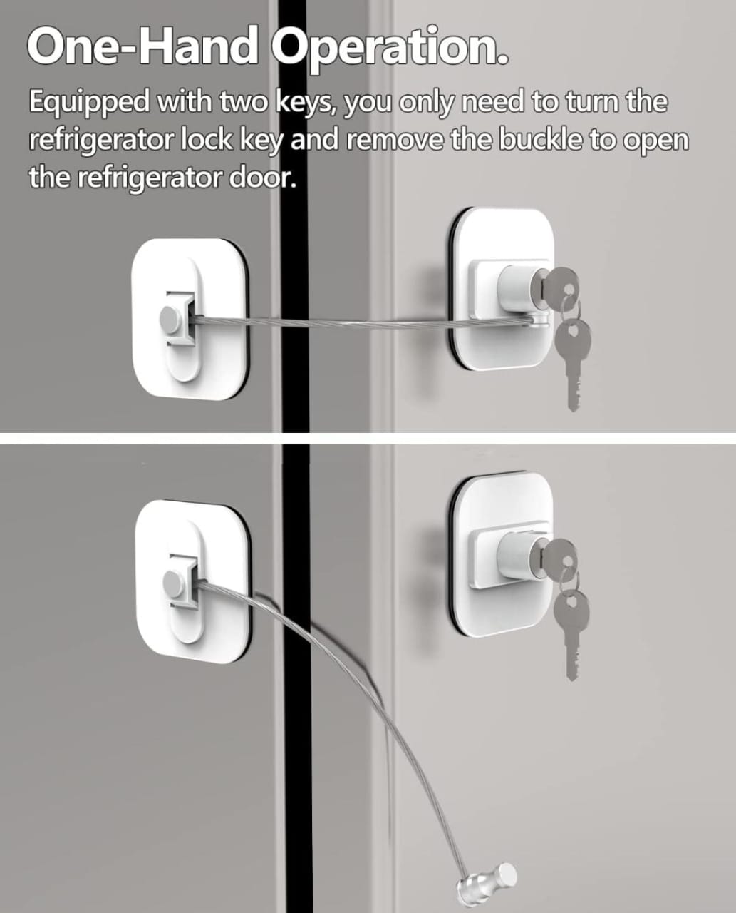 Baby Proofing  Refrigerator Lock