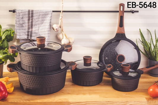 10pcs Edenberg Cookware Set