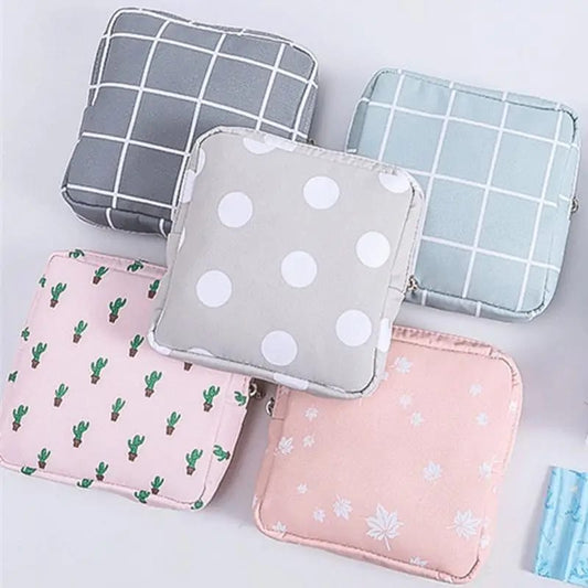 Cute Large Capacity Sanitary Napkin Storage Bags