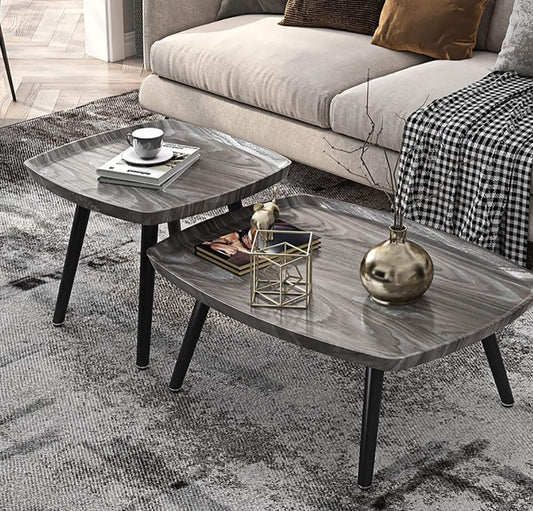 2Pcs Set Coffee Table