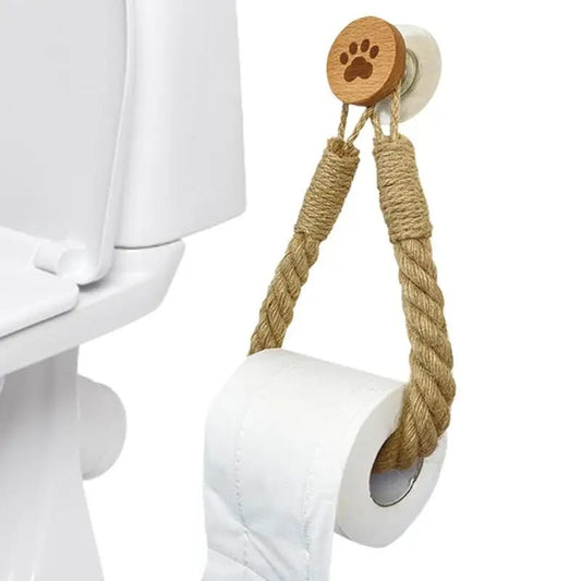 Hemp Rope Tissue Holder